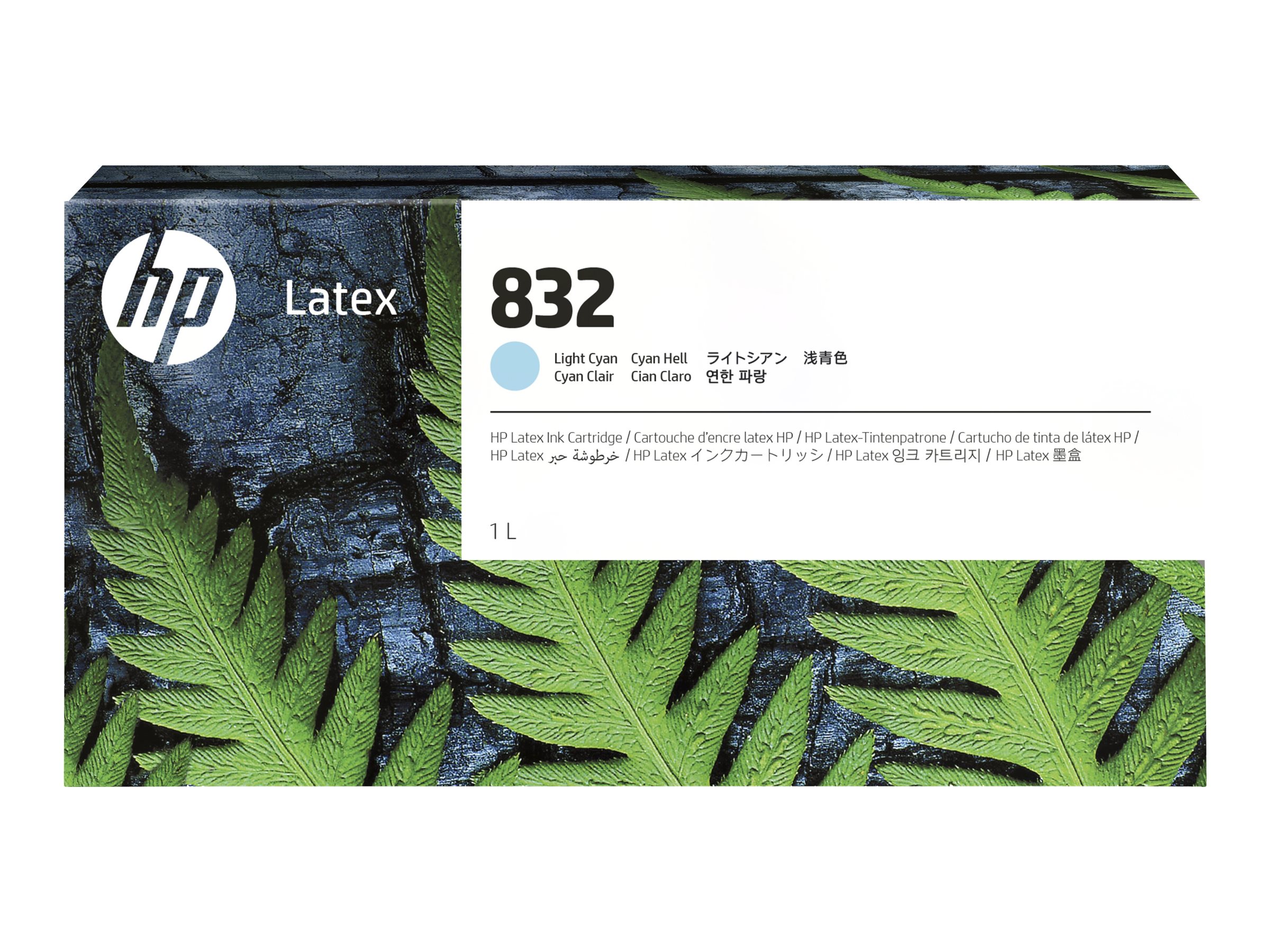 HP 832 - 1 L - hell Cyan - original - Latex - Tintenpatrone