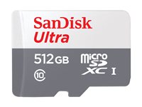 SanDisk Ultra - Flash-Speicherkarte (microSDXC-an-SD-Adapter inbegriffen) - 512 GB - Class 10 - microSDXC UHS-I