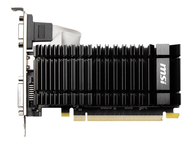 MSI N730K-2GD3H/LPV1 - Grafikkarten - GF GT 730 - 2 GB DDR3 - PCIe 2.0 x16 Low-Profile - DVI, D-Sub, HDMI