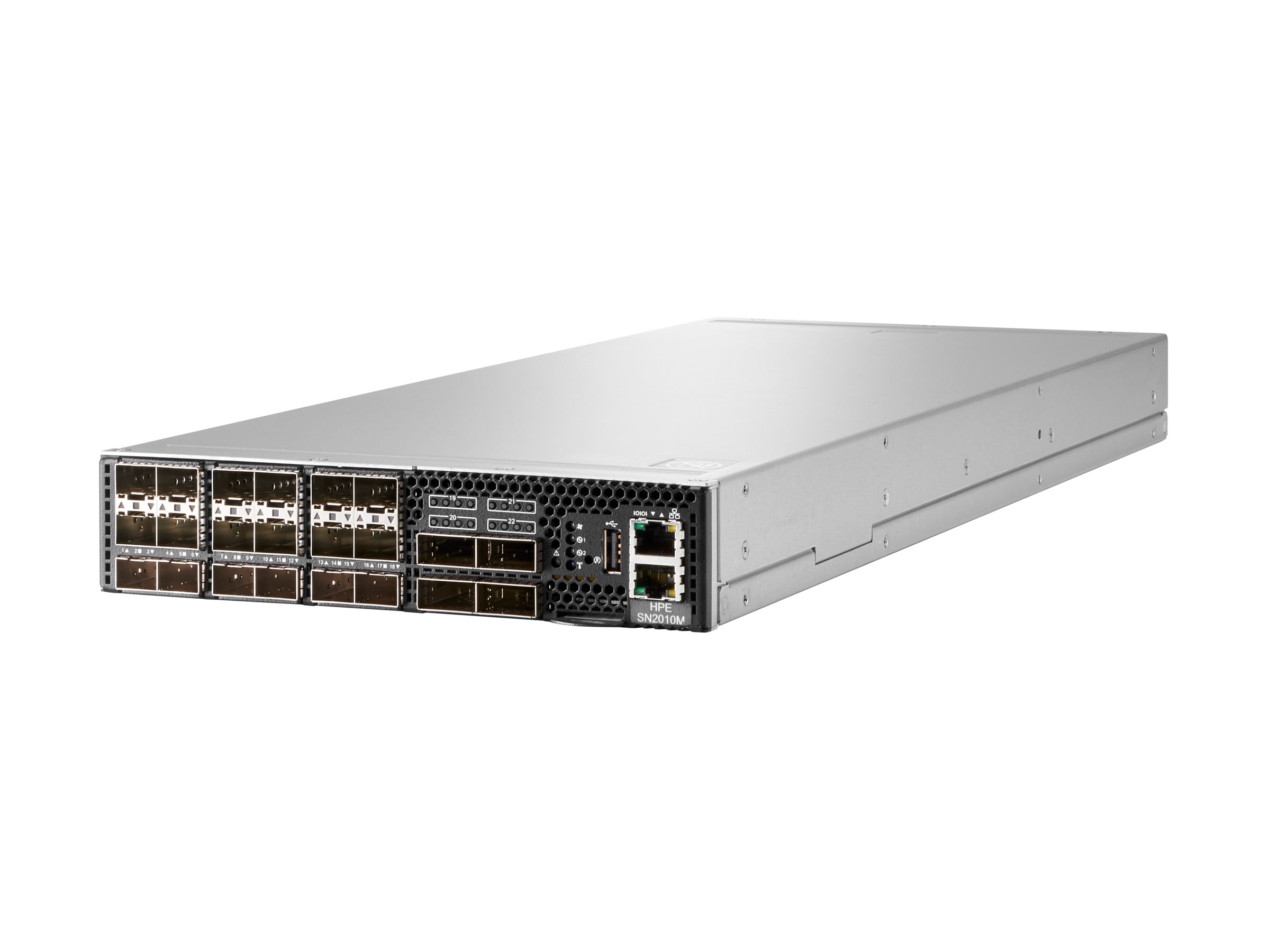 HPE SN2010M 25GbE 18SFP28 4QSFP28 Switch - M-Series - Switch - halbe Breite - L3 - managed