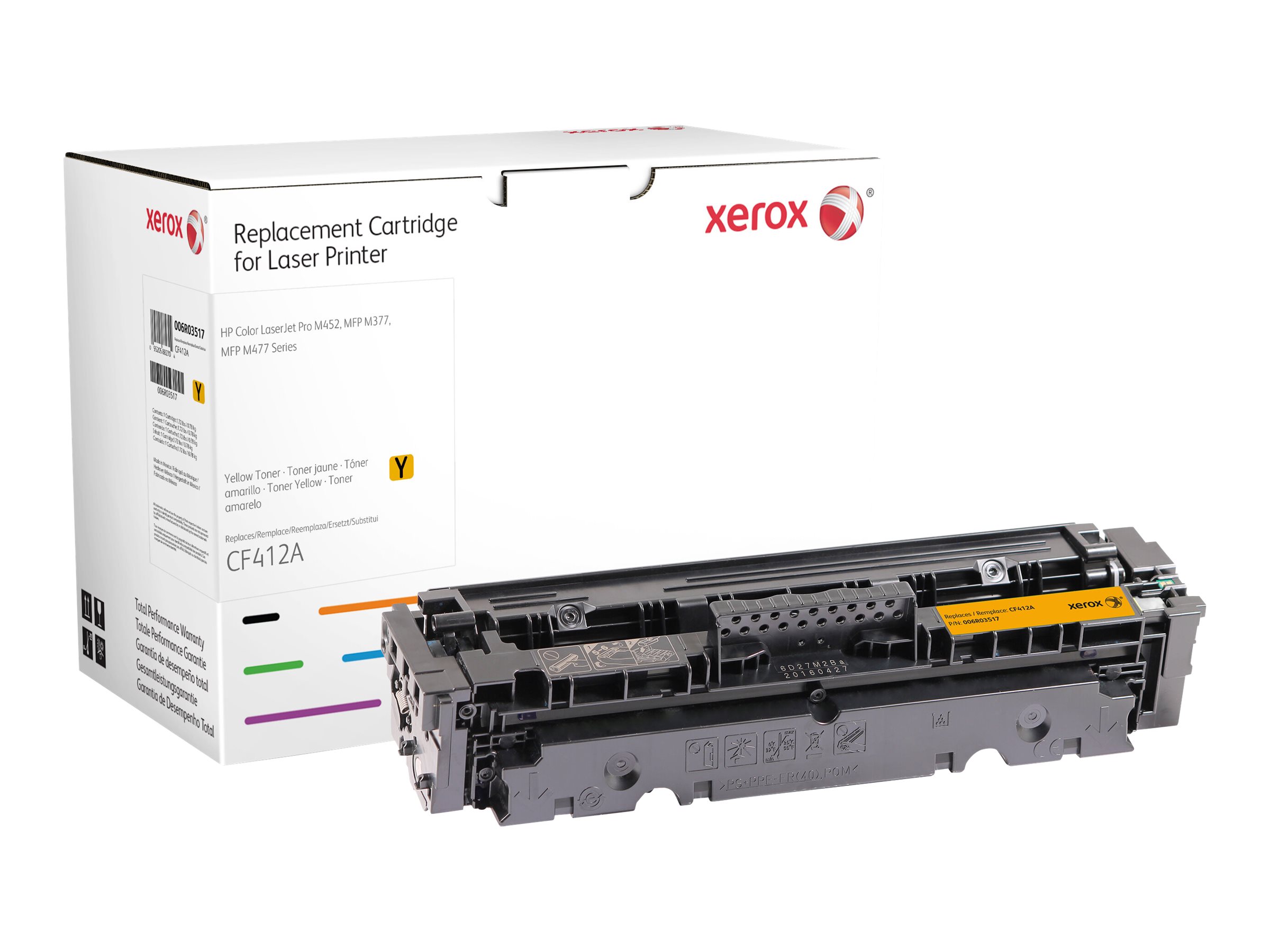 Xerox - Gelb - kompatibel - Tonerpatrone (Alternative zu: HP CF412A) - fr HP Color LaserJet Pro M452, MFP M377, MFP M477