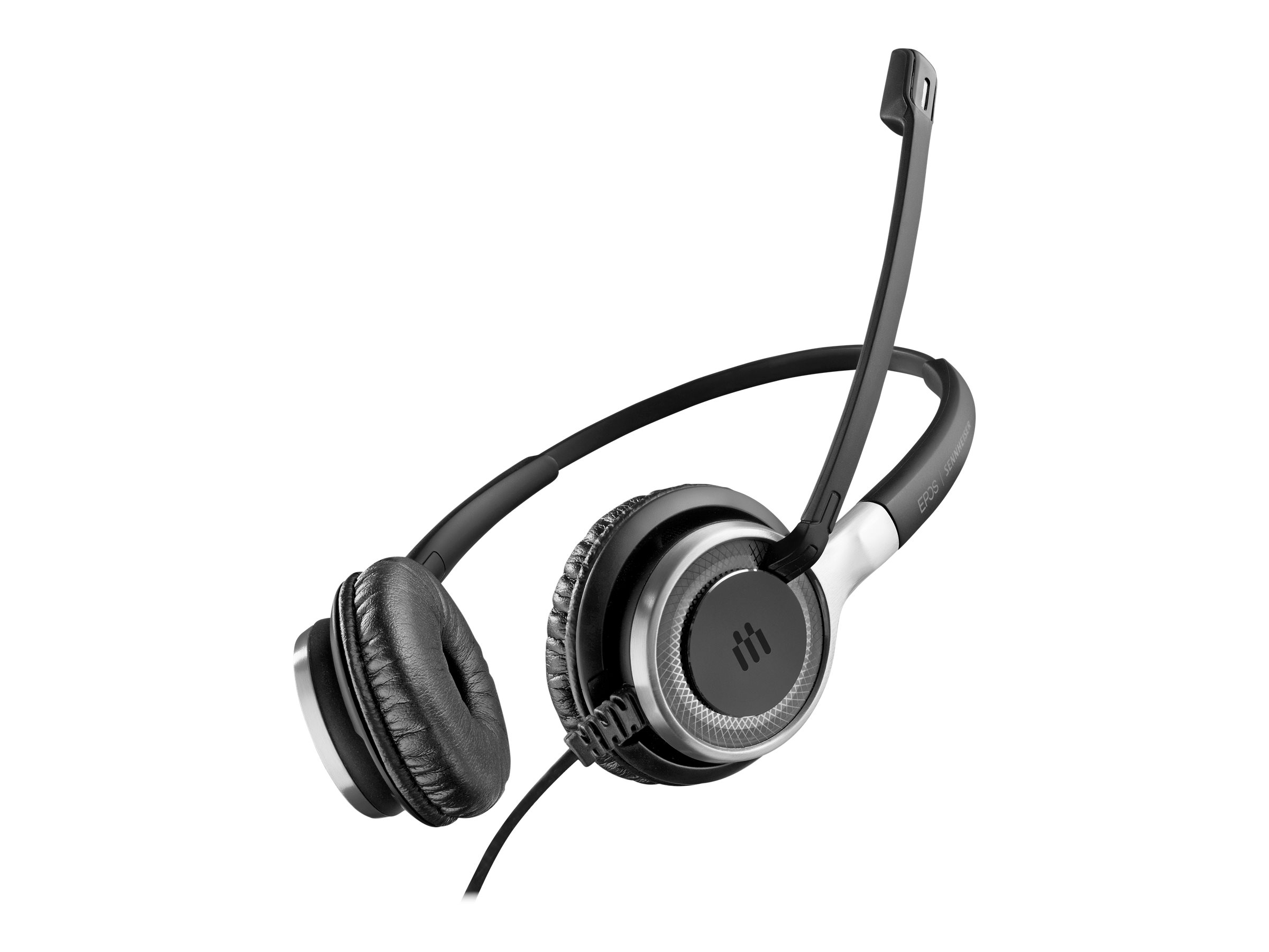 EPOS I SENNHEISER IMPACT SC 660 TC - Headset - On-Ear - kabelgebunden - Easy Disconnect - Schwarz mit Silber