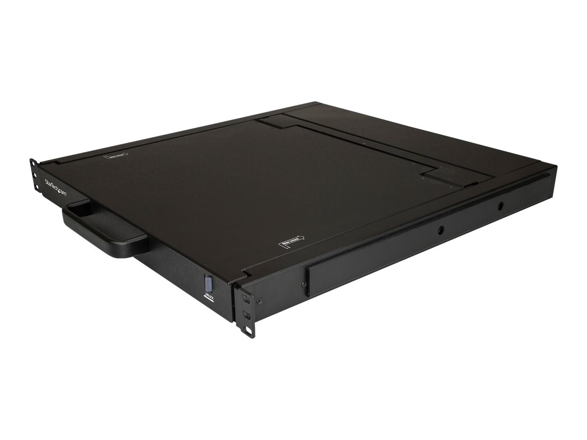 StarTech.com Rack KVM Konsole - US Tastatur(QWERTY), Ein Port VGA KVM mit 17