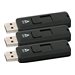 V7 VF24GAR-3PK-3E - USB-Flash-Laufwerk - 4 GB - USB 2.0 - Schwarz (Packung mit 3)