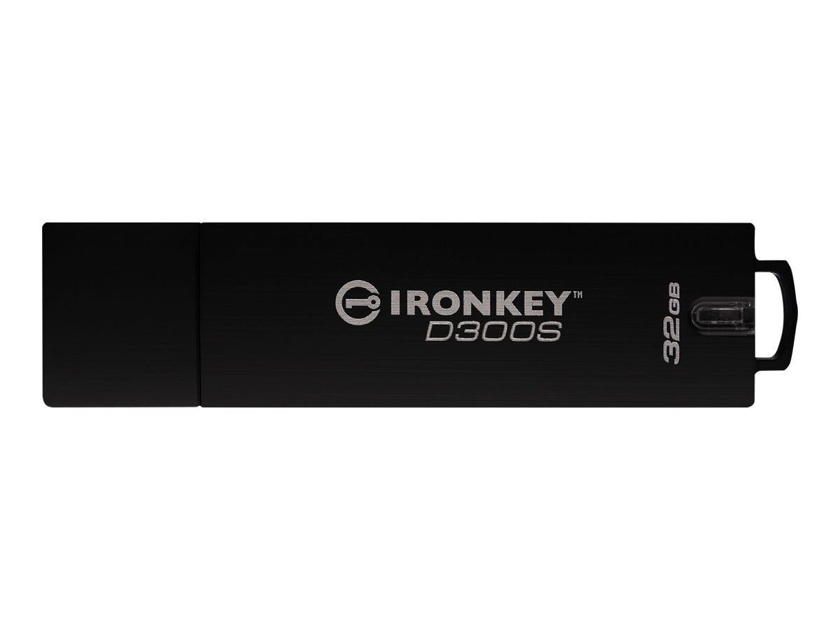 IronKey D300S - USB-Flash-Laufwerk - verschlsselt - 32 GB - USB 3.1 Gen 1 - FIPS 140-2 Level 3