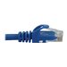 Eaton Tripp Lite Series Cat6a 10G Snagless Molded UTP Ethernet Cable (RJ45 M/M), PoE, Blue, 100 ft. (30.5 m) - Netzwerkkabel - R