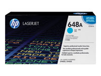 HP 648A - Cyan - Original - LaserJet - Tonerpatrone (CE261A) - fr Color LaserJet Enterprise CP4025dn, CP4025n, CP4525dn, CP4525