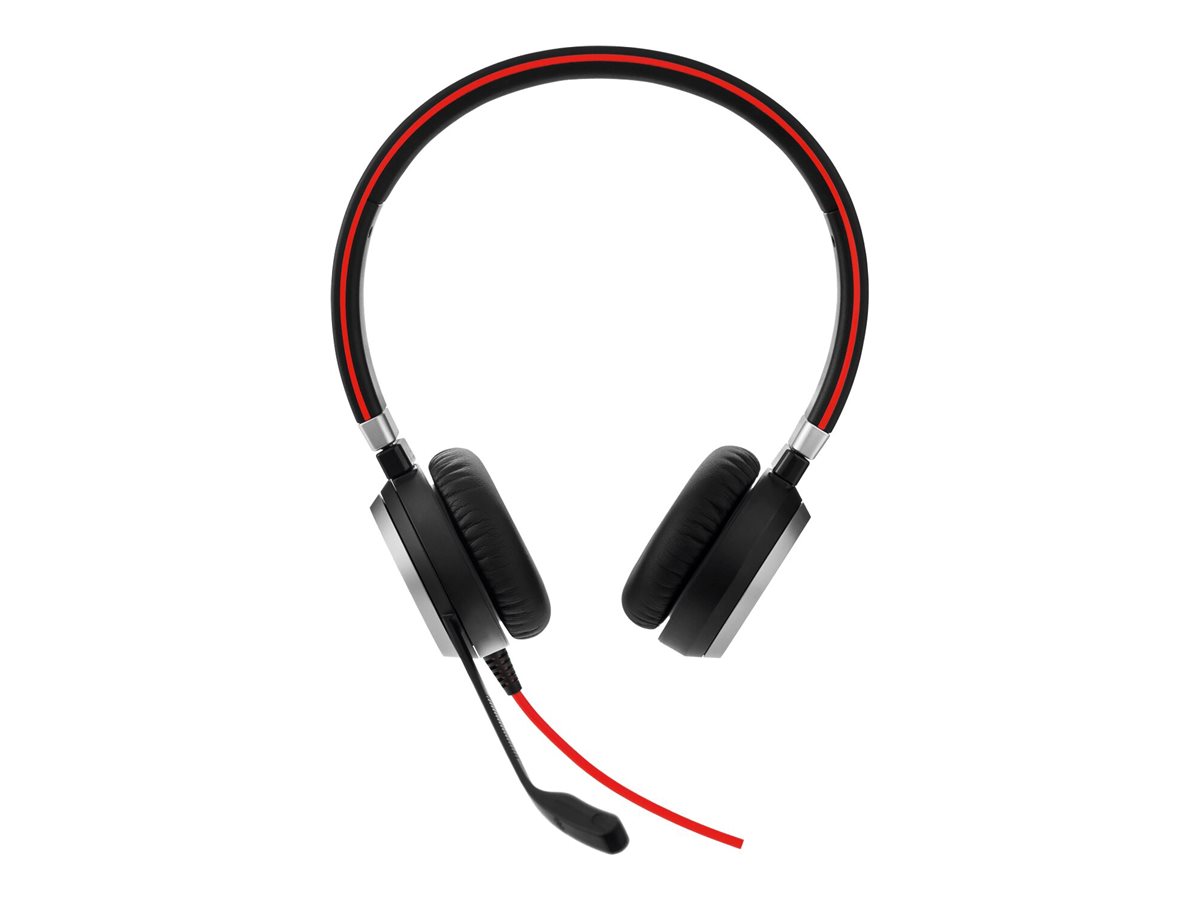 Jabra Evolve 40 UC stereo - Headset - On-Ear - kabelgebunden - 3,5 mm Stecker