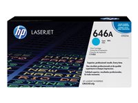 HP 646A - Cyan - original - LaserJet - Tonerpatrone (CF031A) - fr Color LaserJet Enterprise CM4540 MFP, CM4540f MFP, CM4540fskm