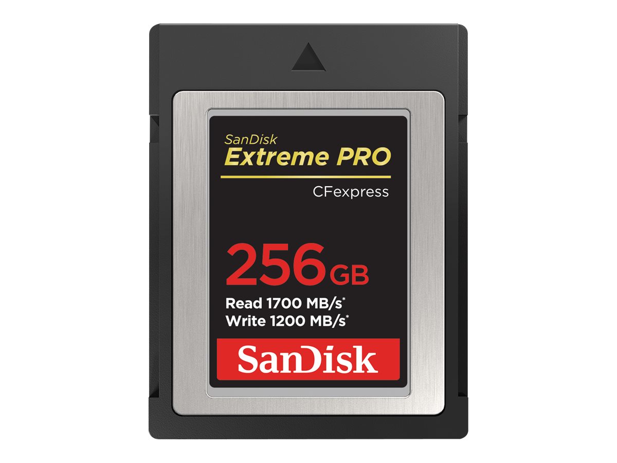 SanDisk Extreme Pro - Flash-Speicherkarte - 256 GB - CFexpress