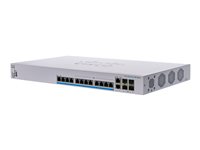 Cisco Business 350 Series CBS350-12NP-4X - Switch - L3 - managed - 12 x 100/1000/2.5G/5GBase-T (PoE+) + 2 x combo 10 Gigabit SFP