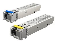 Ubiquiti - SFP (Mini-GBIC)-Transceiver-Modul - 1GbE - 1000Base-BiDi - LC Single-Modus - bis zu 3 km