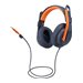 Logitech Zone Learn Over-Ear Wired Headset for Learners, 3.5mm AUX - Kopfhrer mit Mikrofon - ohrumschliessend - kabelgebunden -