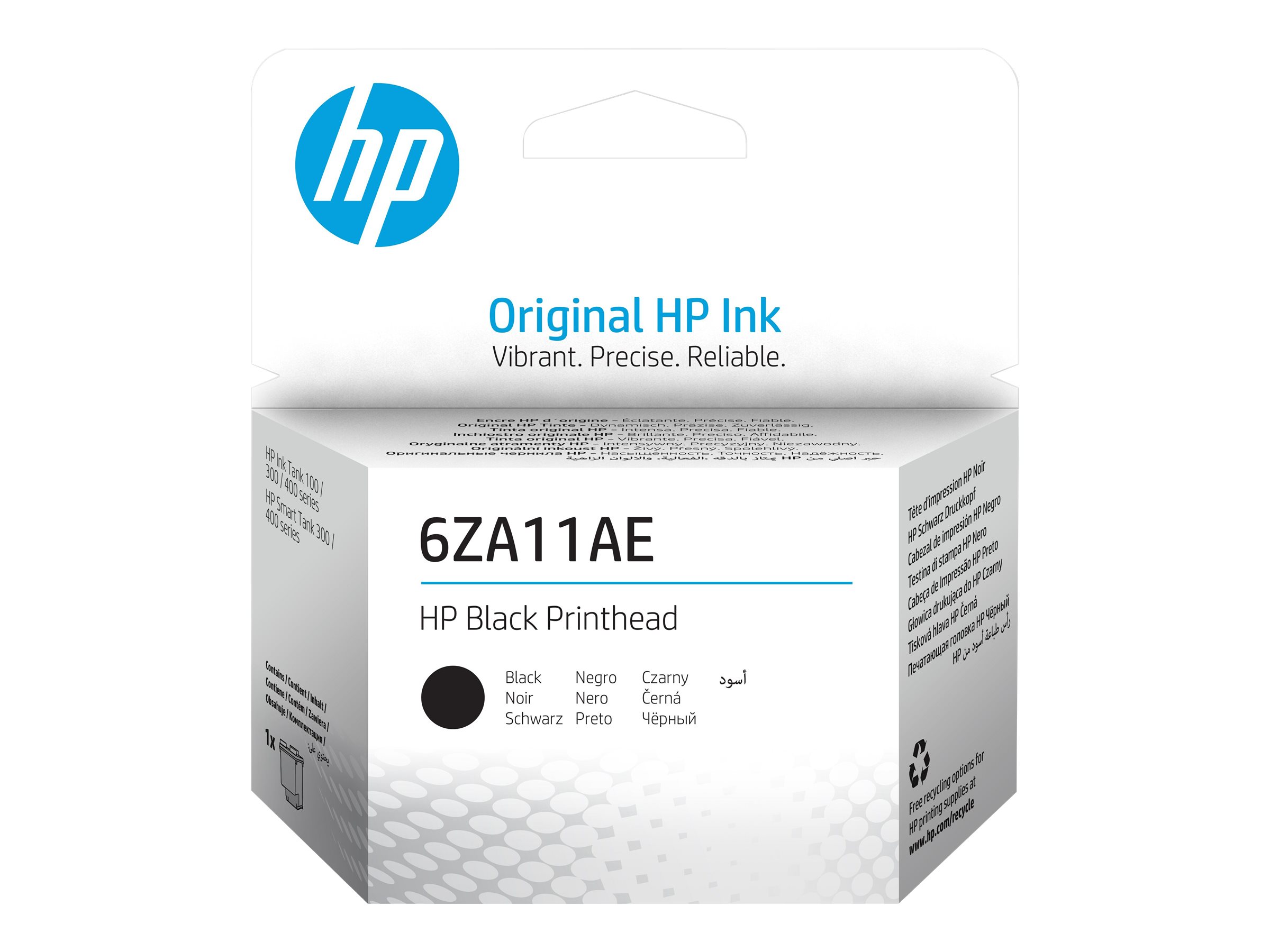 HP - Schwarz - Druckkopf - fr Ink Tank 11X, 31X; Ink Tank Wireless 41X; Smart Tank Wireless 45X