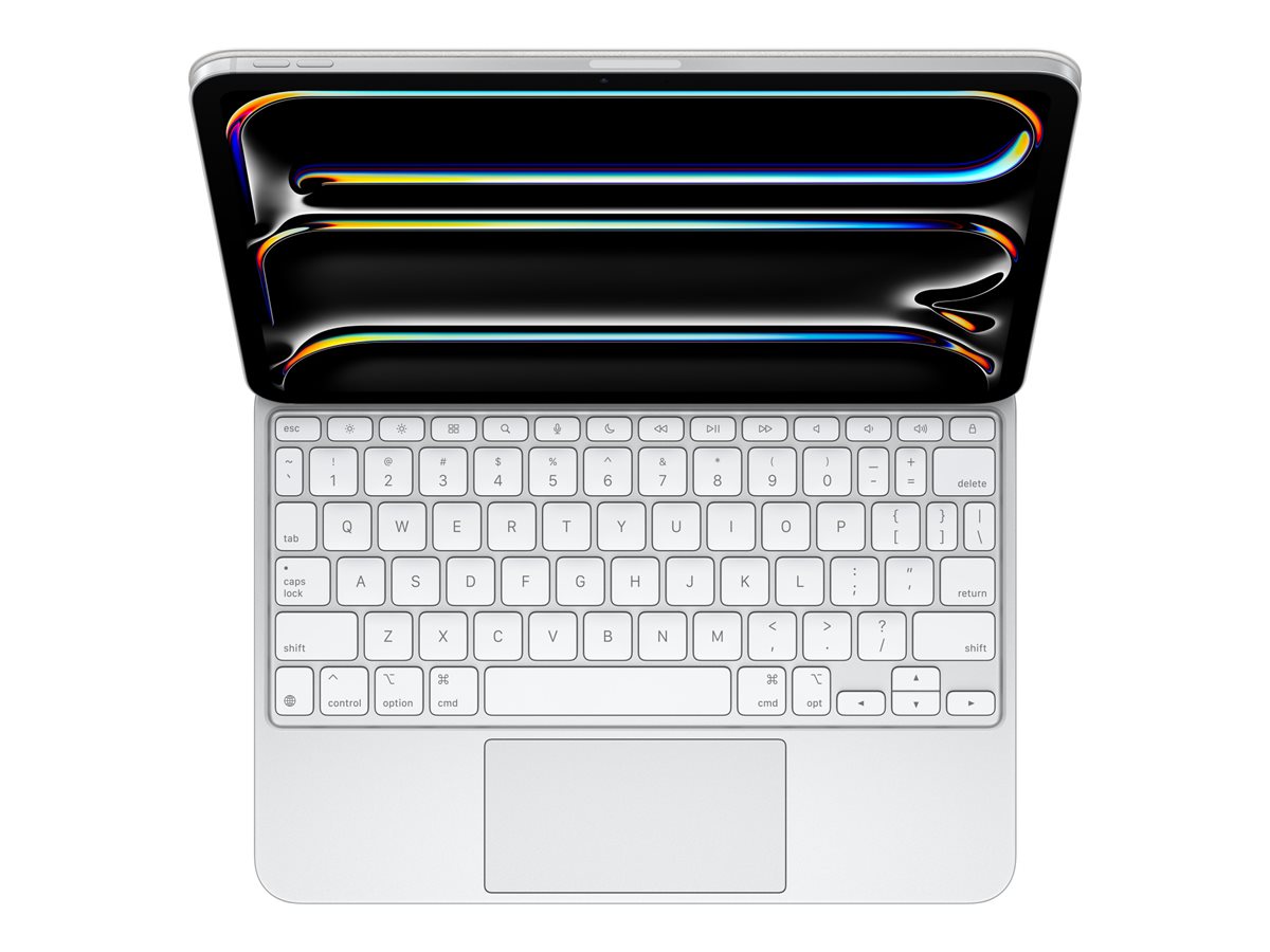 Apple Magic Keyboard - Tastatur und Foliohlle - mit Trackpad - hinterleuchtet - Apple Smart connector - QWERTY