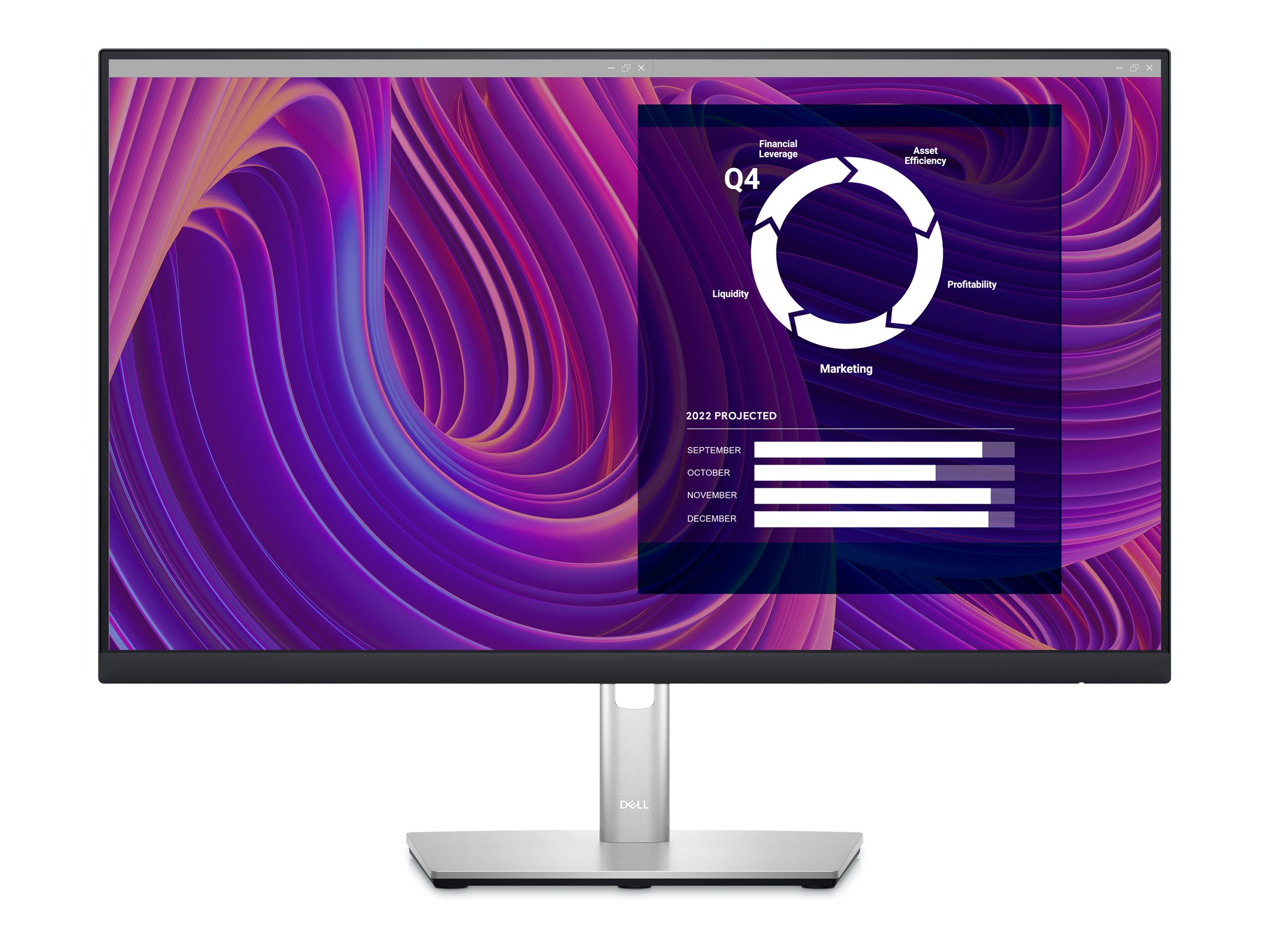 Dell P2423D - LED-Monitor - 60.5 cm (23.8