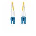 StarTech.com 3m (9.8ft) LC to LC (UPC) OS2 Single Mode Duplex Fiber Optic Cable, 9/125m, Laser Optimized, 10G, Bend Insensitive