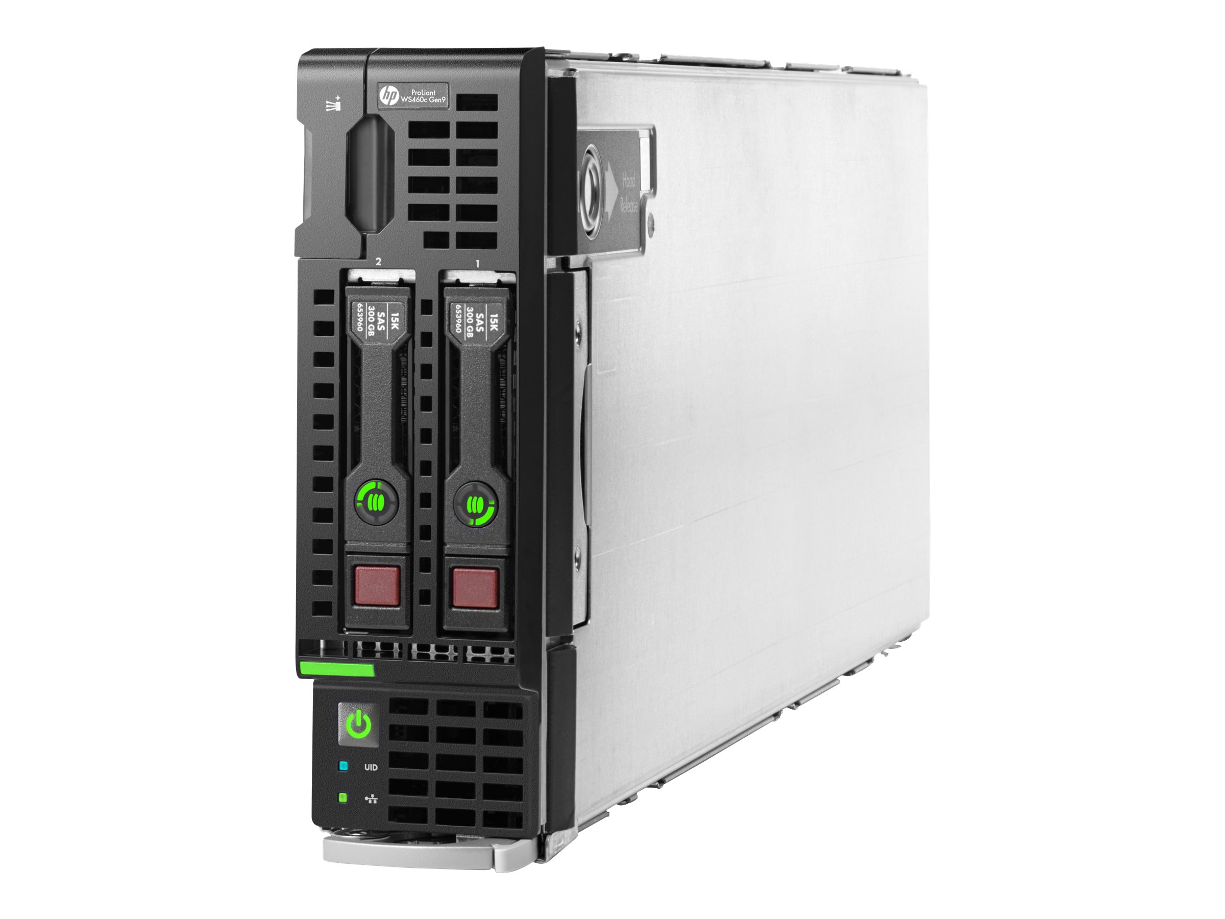 [Wiederaufbereitet] HPE ProLiant WS460c Gen9 Graphics Expansion - Server - Blade - zweiweg - keine CPU - RAM 0 GB