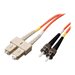 Eaton Tripp Lite Series Duplex Multimode 62.5/125 Fiber Patch Cable (SC/ST), 1.2M (4 ft.) - Patch-Kabel - SC multi-mode (M) zu S