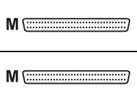 HPE - SCSI - internes und externes Kabel - LVD, SE, HVD - HD-68 (M) zu HD-68 (M) - 0.5 m