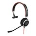 Jabra Evolve 40 MS mono - Headset - On-Ear - kabelgebunden - USB, 3,5 mm Stecker - Zertifiziert fr Skype fr Unternehmen