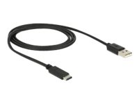 Delock - USB-Kabel - 24 pin USB-C (M) zu USB (M) - USB 2.0 - 1 m - Schwarz