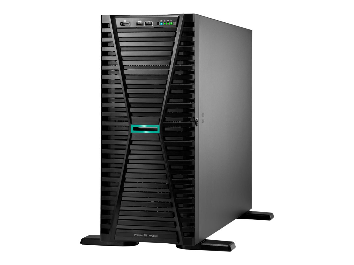 HPE ProLiant ML110 Gen11 - Server - Tower - 4.5U - 1-Weg - 1 x Xeon Bronze 3508U / 2.1 GHz