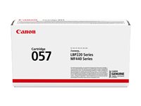 Canon 057 - Schwarz - original - Tonerpatrone - fr ImageCLASS LBP228, LBP236, LBP237, MF455; i-SENSYS LBP233, LBP236, MF453, MF