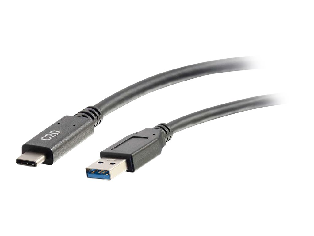 C2G 6ft USB C to USB A Cable - USB 3.2 - 5Gbps - M/M - USB-Kabel - USB Typ A (M) zu 24 pin USB-C (M)