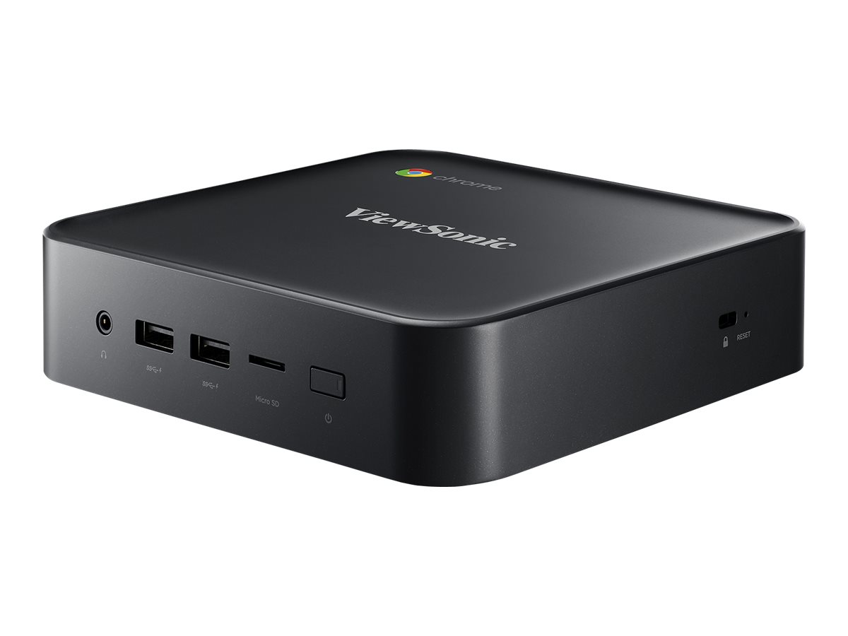 ViewSonic NMP760 - Mini-PC - 1 x Celeron 5205U / 1.9 GHz - RAM 8 GB - SSD - eMMC 64 GB