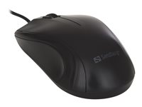 Sandberg USB Mouse - Maus - optisch - 3 Tasten - kabelgebunden - USB