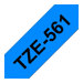Brother TZe-561 - Schwarz auf Blau - Rolle (3,6 cm x 8 m) 1 Kassette(n) laminiertes Band - fr P-Touch PT-3600, 550, 9500, 9600,