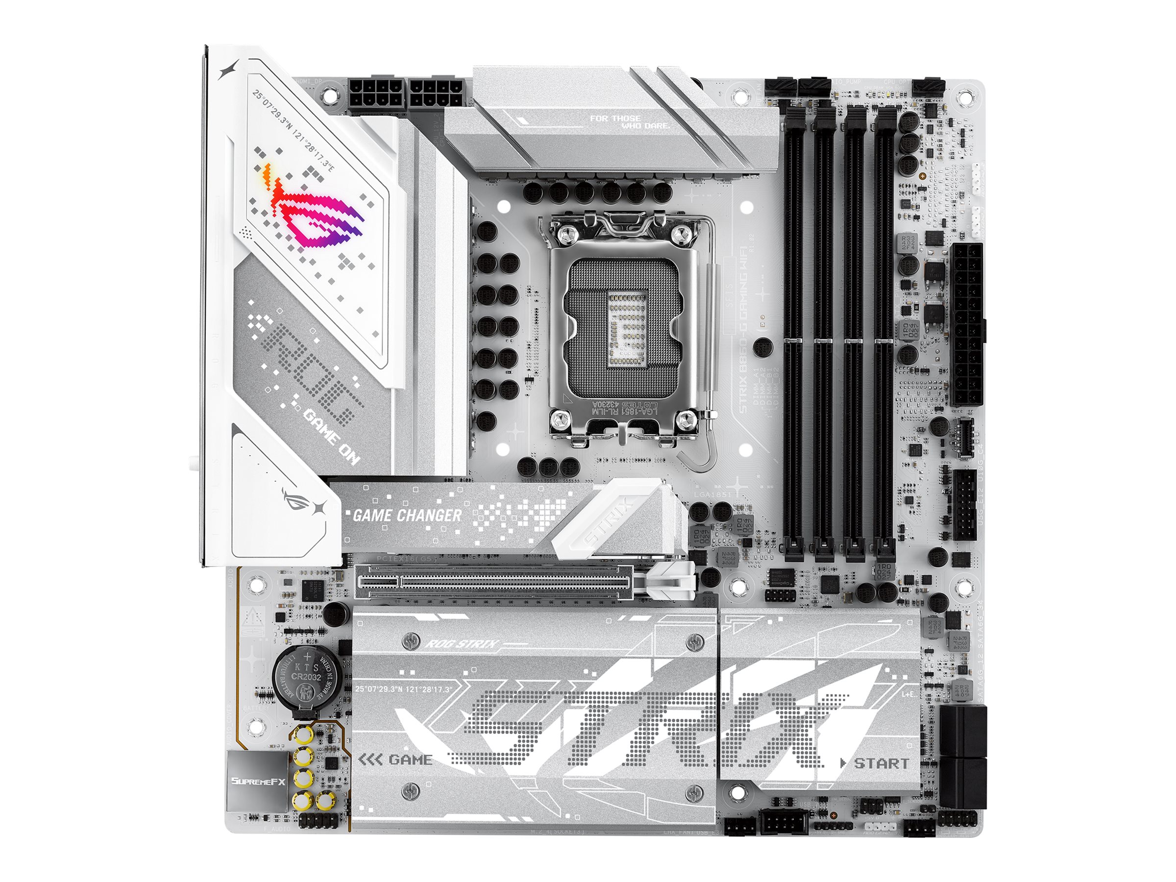 ASUS ROG STRIX B860-G GAMING WIFI - Motherboard - micro ATX - LGA1851-Sockel - B860 Chipsatz - USB4, USB 3.2 Gen 2, USB-C 3.2 Ge