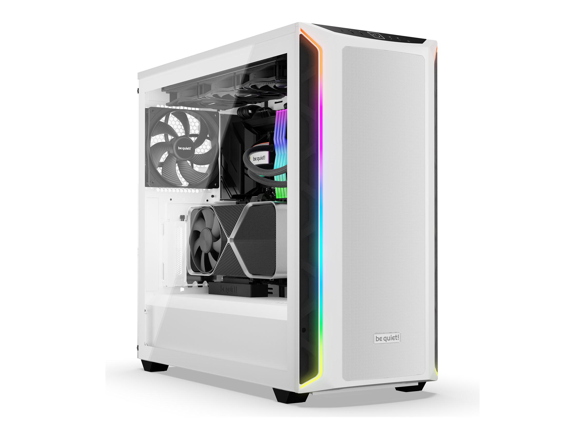 be quiet! SHADOW BASE 800 DX - Midi-Tower - E-ATX - Seitenteil mit Fenster (gehrtetes Glas) - keine Spannungsversorgung (ATX / 