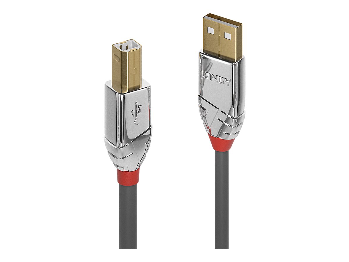 Lindy CROMO - USB-Kabel - USB (M) zu USB Typ B (M) - USB 2.0 - 1 m - rund