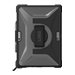 UAG Rugged Case for Microsoft Surface Pro 8 w/ Handstrap - Plasma Ice - Hintere Abdeckung fr Tablet - widerstandsfhig - Ice - 