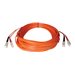 Eaton Tripp Lite Series Duplex Multimode 50/125 Fiber Patch Cable (SC/SC), 15M (50 ft.) - Patch-Kabel - SC multi-mode (M) zu SC 