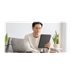 Logitech Combo Touch - Tastatur und Foliohlle - mit Trackpad - hintergrundbeleuchtet - Apple Smart connector - QWERTZ
