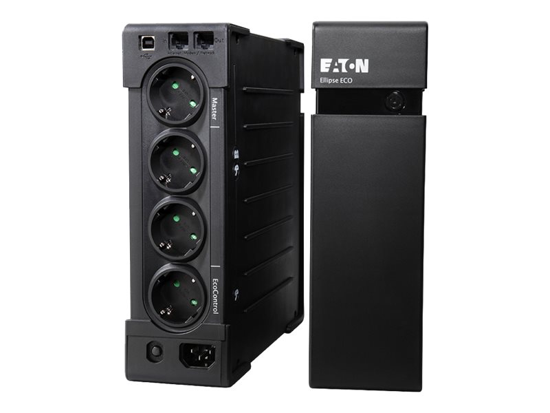 Eaton Ellipse ECO 1200 USB DIN - USV (in Rack montierbar/extern) - Wechselstrom 230 V - 750 Watt - 1200 VA - USB