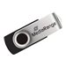 MediaRange - USB-Flash-Laufwerk - 64 GB - USB 2.0 - Schwarz/Silber