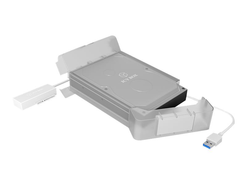 ICY BOX IB-AC705-6G - Speichergehuse mit Datenanzeige, Netzanzeige, EasySwap Mechanism - 2,5