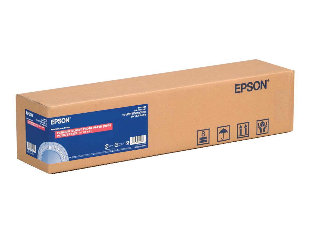 Epson Premium - Glnzend - Roll (61 cm x 30,5 m) - 260 g/m - 1 Rolle(n) Fotopapier - fr SureColor SC-P10000, P20000, P6000, P7