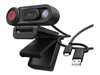 j5create JVU250 - Webcam - Farbe - 2 MP - 1920 x 1080 - Audio