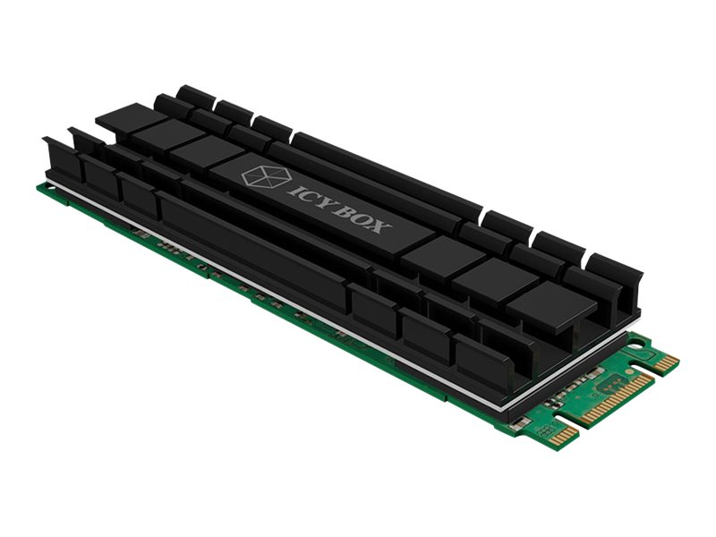 ICY BOX IB-M2HS-701 - Solid State Drive Khlkrper - Schwarz