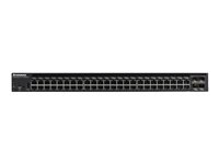 Lenovo RackSwitch G8052 - Switch - L3 - managed - 48 x 10/100/1000 + 4 x 1 Gigabit / 10 Gigabit SFP+ - Luftstrom von hinten nach