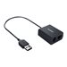Yealink EHS40 - Kabelloser Headset-Adapter fr drahtloses Headset, VoIP-Telefon - fr Yealink SIP-T53, T54, T57, T48, T58; Skype