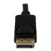 StarTech.com DisplayPort auf DVI Kabel 1,8m - Stecker/Stecker - DP zu DVI Adapter/ Konverter - 1920x1200 / 1080p - Schwarz - Vid