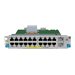 HPE - Erweiterungsmodul - Gigabit Ethernet (PoE+) x 20 + 10 Gigabit SFP+ x 2 + 2 x SFP+ - fr HPE 8206, 8212; HPE Aruba 5406, 54