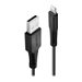 Lindy - Lightning-Kabel - Lightning mnnlich zu USB mnnlich - 2 m - abgeschirmt - Schwarz