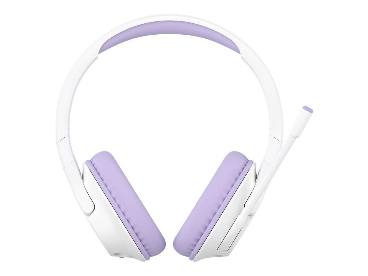 Belkin SoundForm Inspire - Kopfhrer mit Mikrofon - ohrumschliessend - Bluetooth - kabellos, kabelgebunden - 3,5 mm Stecker